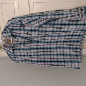 EUC Eddie Bauer Lightweight Long Sleeve Button Down